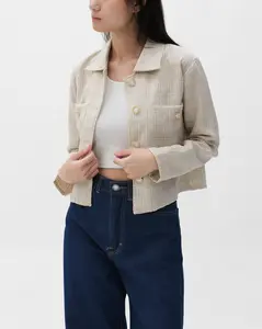 Blazer Tweed Wanita | Haerin Blazer | HULM