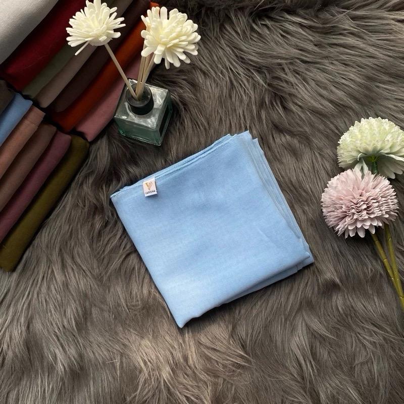 Hijab segiempat Paris Premium/jadul Redrose |varisha | Azahra paris jadul 3