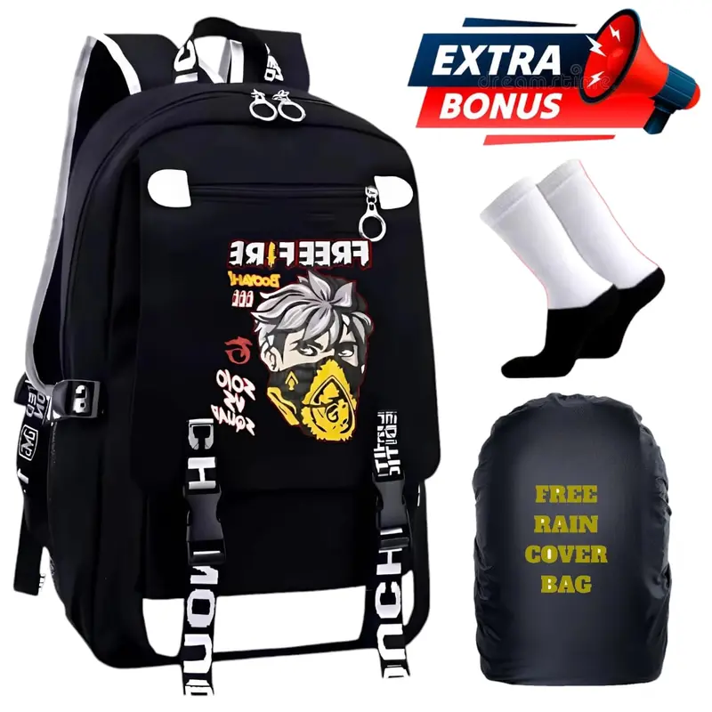 TAS RANSEL PRIA TERMURAH RANSEL SEKOLAH TAS PRIA DISTRO KEREN TERBARU  RANSEL KANVAS KAPASITAS BESAR TAS PUNGGUNG Backpack Wanita 8