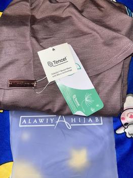 Product Review of Alawiyahijab - Jeema ECO-ALSOFT TENCEL Oval Pashmina Curve Anti Bacterial Tencel Modal from C**l ** 0