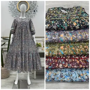 Midi katun bordir mix payet u by Salvina ys