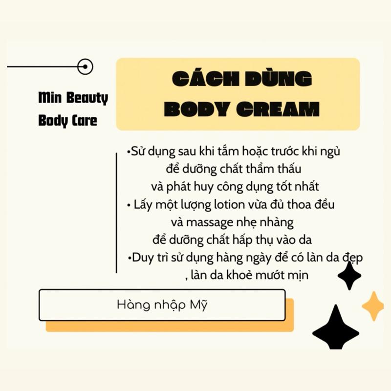 Body Cream kem dưỡng ẩm hương nước hoa B.B.W 226gr 1