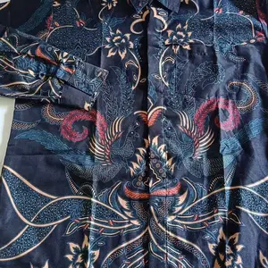 Batik pria lengan panjang seragam kantor seragam kondangan M L XL XXL