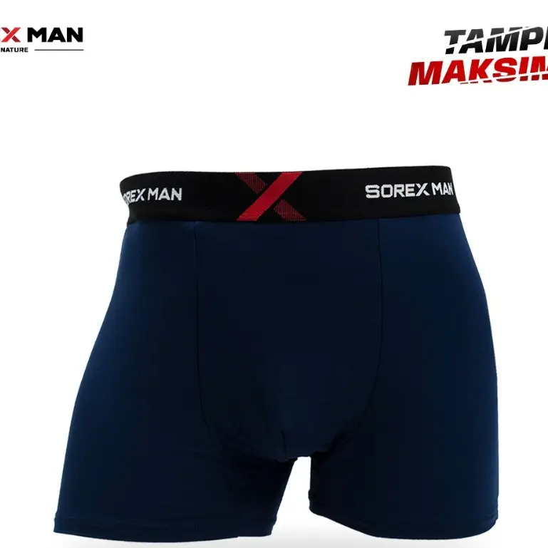Boxer Sorex Man CD LK M 3906 (1 Box 3pcs) Special Edition Boxer Pria Adem Signature Trunk Sport