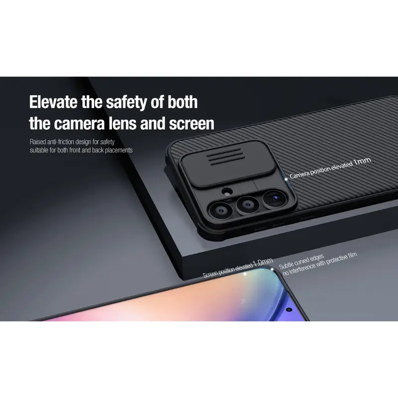 SAMSUNG GALAXU A15 A25 A35 A55 NILKIN CAMSHIELD PRO CAMERA COVER CASE 3