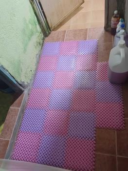 Product Review of Anti Slip Floor Mat Pet Cage Non-slip High Quality Splicing Floor Mat Kitchen Door Floor Bathroom Toilet Joint Mats Bath Rug Shower from N**b 0