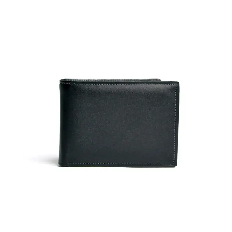 dr_leather - Dompet Lipat Pria 100% ORIGINAL Asli Kulit Dompet Kartu Uang Hitam 1