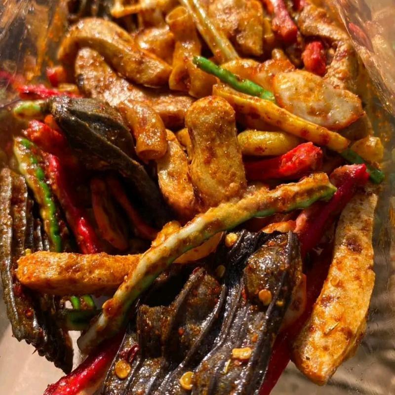 SEBLAK CAMPUR 500gram SEBLAK MIX [SEBLAK BETON - SEBLAK JENGKOL ASBES - SEBLAK SISIR - SEBLAK KERUPUK RAFAEL] PEDAS RENYAH JAGO NGEMIL