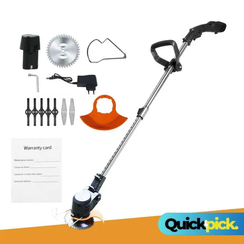 Vasily Mesin Pemotong Rumput Ranting Electric Grass Trimmer 1500mAh - HT-901 6