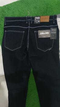 Product Review of ZELLVO  - Celana Jeans JUMBO BLACK SANDWASH Panjang Slimfit Stretch Premium Soft Jeans Nyaman Tebal Melar Santai Distro from ⚓**⚓ 1