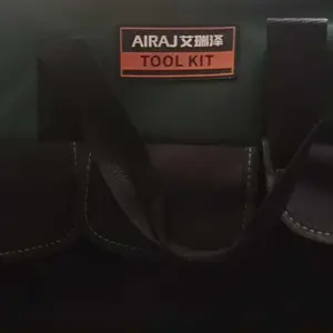 POPIC Tas Perkakas Listrik 18 Inci Tas Penyimpanan Tas Kain Oxford Yang Tebal Dan Kuat