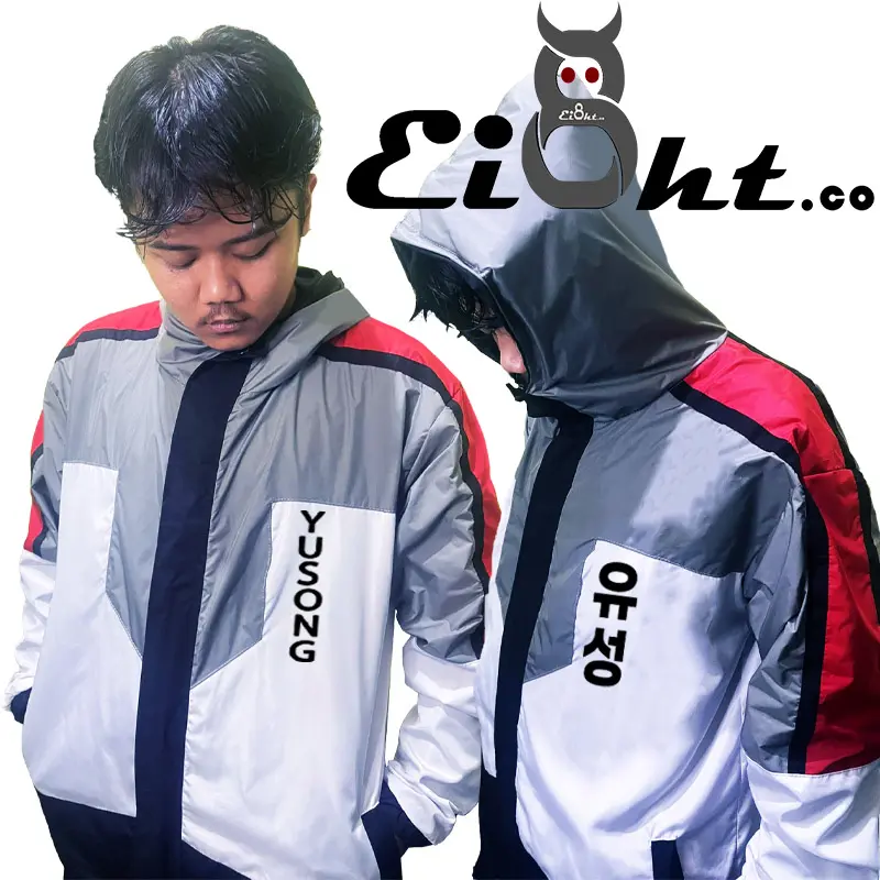 [LANGSUNG KIRIM TIDAK PO]Jaket Parka Yusong High Study Group Gamin Yoon And GeonYeob Park Manhwa Outfit