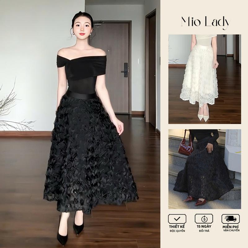 Chân Váy Xốp Lưới Xòe 2 Lớp Dài 80cm - Sang Trọng Thanh Lịch Nữ Tính Phù Hợp Mọi Hoàn Cảnh - Miolady