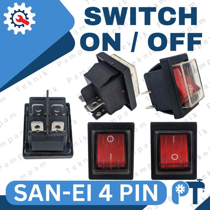 BORONG! Saklar on off satelit 16A 250V / 20A 125V SANEI - Switch control box 1