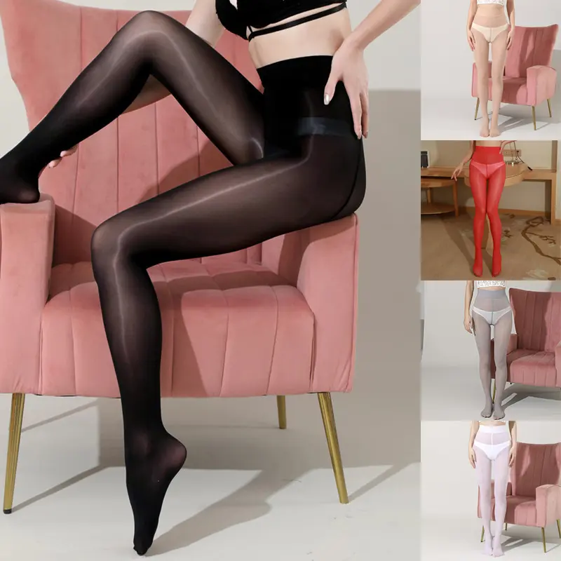 20D Tear-resistant Unbreakable Tights Sexy High Elasticity Nylon Summer Stockings Female Shiny Pantyhose Women Tights