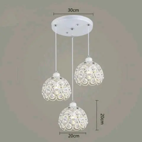 Lampu Gantung Minimalis Ruang tamu / Cafe Cristal Aesthetic Modern 6