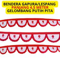 Gambar AYSANTARA Bendera Gapura Lispang Panjang 4,5 Meter HUT RI Indonesia Kain Merah Putih - GARUDA KIPAS dari AYSANTARA Kab. Garut 4 Tokopedia