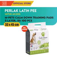 Gambar M-Pets 5 Layer Calm Down Dog Training Pad 33x45 Cm/ Latih Pee 100 Pcs - Latih pee hewan dari M-Pets Volk Pets Indonesia Kota Tangerang 1 Tokopedia