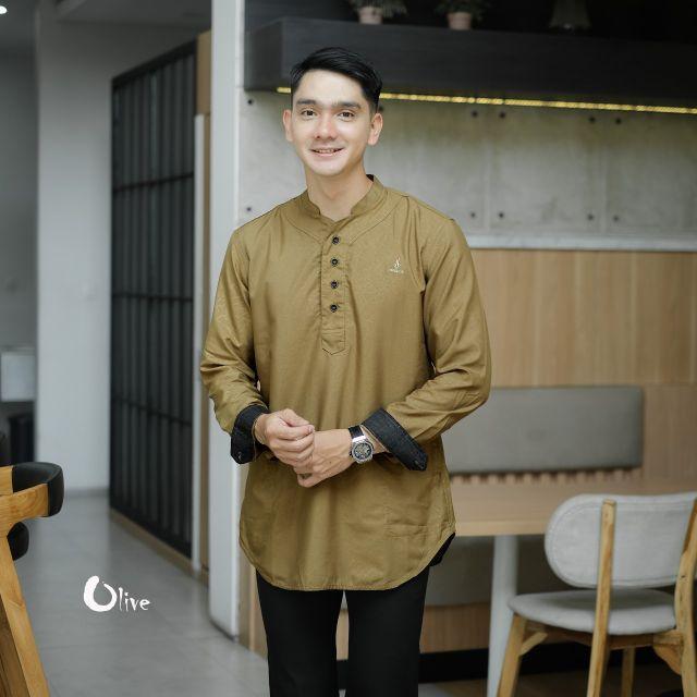 Product Introduction of Baju Koko Kurta Pria Motif Embos Terbaru Original Anwa Terlaris Atasan Dewasa Hitam Cream Kuning Maroon Navy Muslim Nyaman Putih Lembut  Variasi Panjang Pendek Tebal Katun Kombinasi Kerah Oblong 37