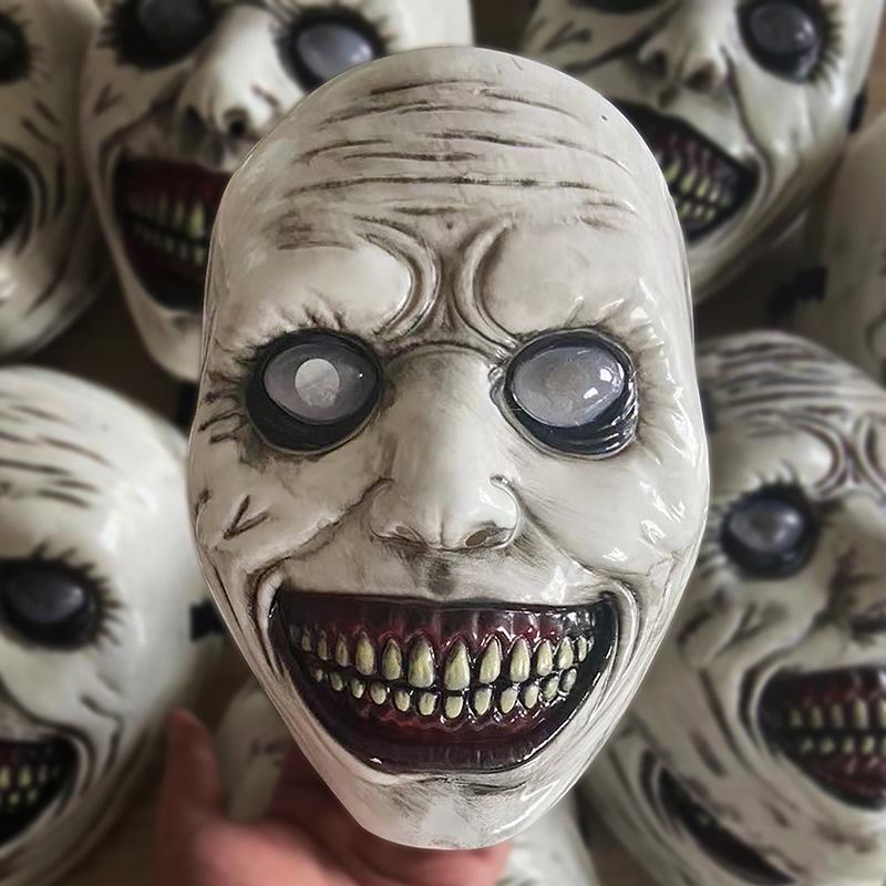 Mặt Nạ Quỷ, Kinh Dị The Exorcist, Thiết Kế Mặt Cười, Hóa Trang, Ma Ác Đáng Sợ, Đầu Lâu Ma Quỷ, Làm Bằng Nhựa, Thích Hợp Cho Trang Phục Dự Tiệc Lễ Hội Halloween Và Lễ Hội, Đạo Cụ