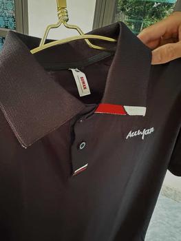 Product Review of Áo PoLo Nam Nữ Basic Đen Trắng chất CVC cá sấu hàng cao cấp from M**️ 0