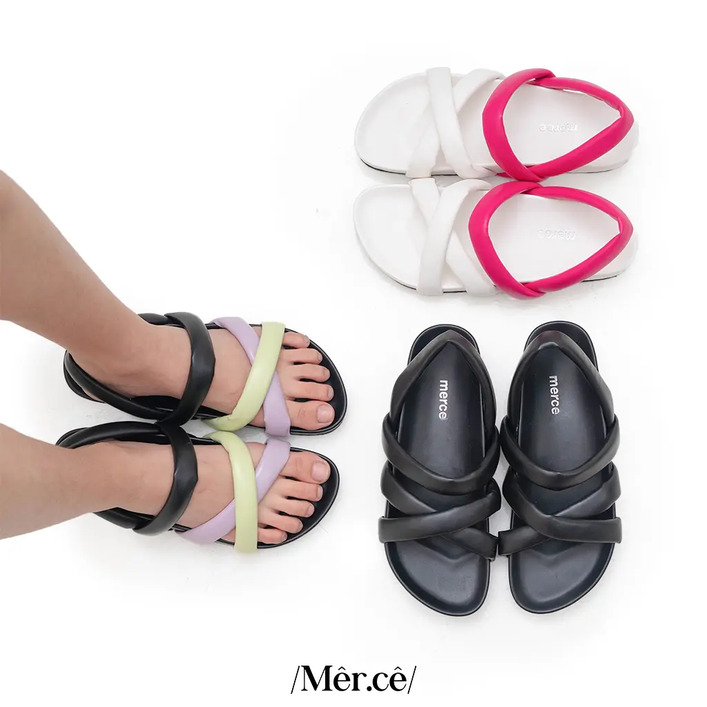 Merce Sendal Birken Wanita XAVI Sandal Hitam