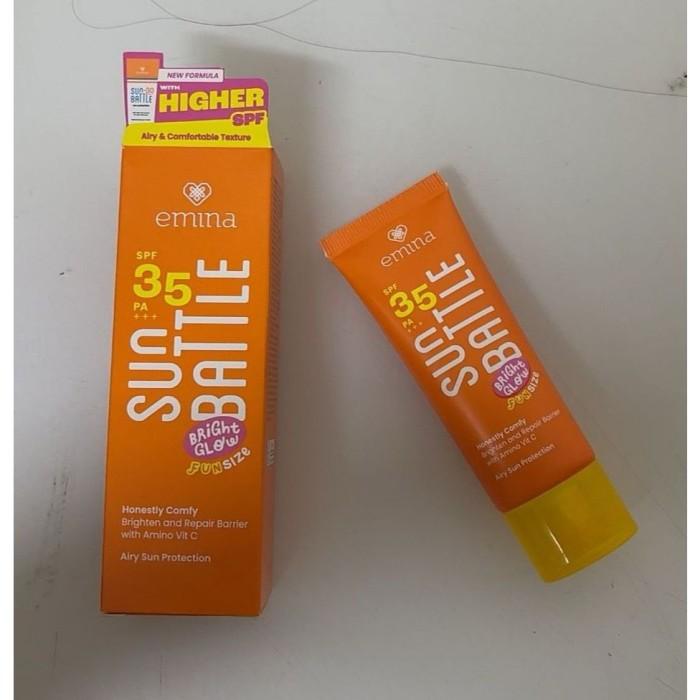 EMINA SUN BATTLE BRIGHT GLOW  SPF 35 PA +++ 1
