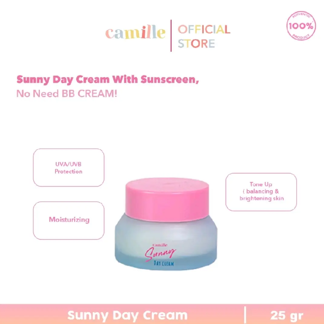 SUNNY DAY CREAM WITH SUNSCREEN By Camille