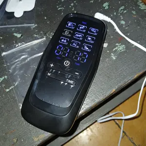 Stimulator Otot Elektrik TENS EMS Canggih. Paket Lengkap 4 Pad, Puluhan Variasi Pijatan. Atasi Kelelahan & Sakit Leher, Pinggang, Betis. Relaksasi Kapan Saja!