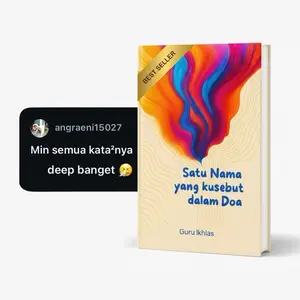 100% ORI Buku Satu Nama yang Kusebut dalam Doa Guru Ikhlas