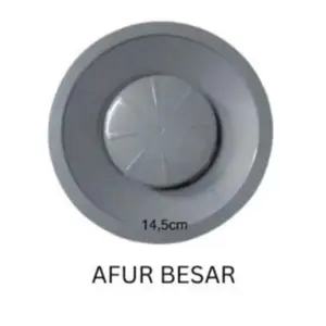 Tutup Afur Bcp Besar Abu-Abu Terlaris