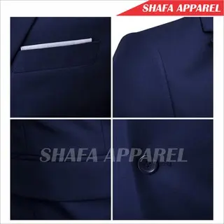 Shafa apparel - Jas Blazer Pria Formal Slim fit 2
