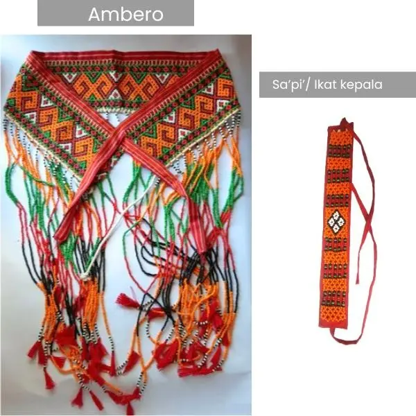 TORAJAKU Aksesoris Toraja, Khusus Ambero + Sa'pi' Ikat Kepala