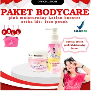 LOTION & BODY BOOSTER ARTHALDT+ "READY LANGSUNG KIRIM" [ARTHA LDT] Body Lotion (PINK MOISTUREDAY LOTION) NEW PACKAGING Pencerah Hand Tubuh