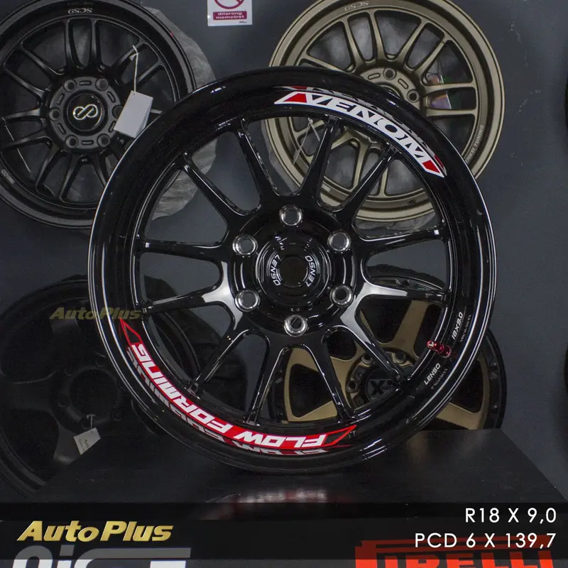 VELG MOBIL RING 18 LENSO VENOM 5, VELG LENSO VENOM PCD 6x139,7 0
