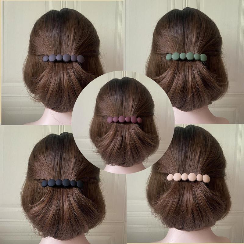 Kẹp Tóc Đuôi Ngựa Dễ Thương Và Nhỏ Gọn, Kẹp Tóc Thẳng, Mới Mùa Hè, Dành Cho Bé Gái Có Tóc Bán Buộc, Kẹp Tóc, Đơn Giản Và Nhỏ Gọn Cua Voi Women Caro