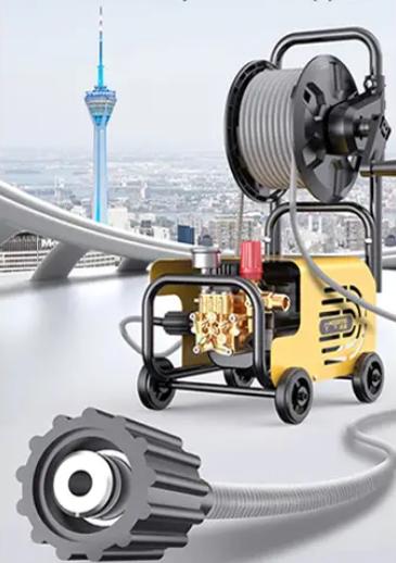 [COD] Reaim Jet Cleaner 650Bar 900W 25L/Min Dengan pengukur tekanan Mesin Steam Pressure Washer Alat Cuci Motor High Pressure Cleaner mesin cuci mobil  4500KPA 900W 25L/Min COD 24H