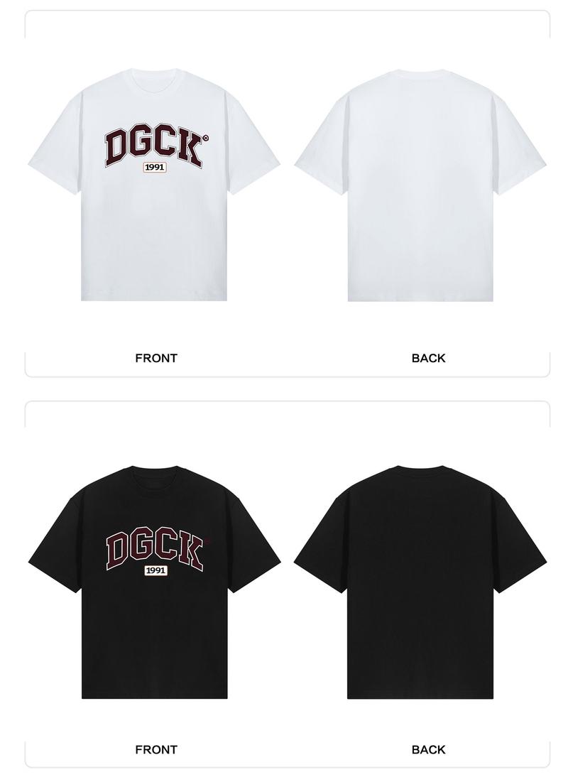 Product Introduction of T-shirt Kaos Distro Baju Pria Cowok Nyaman Casual Katun Polos Hitam Polos Dewasa Kerah C071  Combed Keren 4