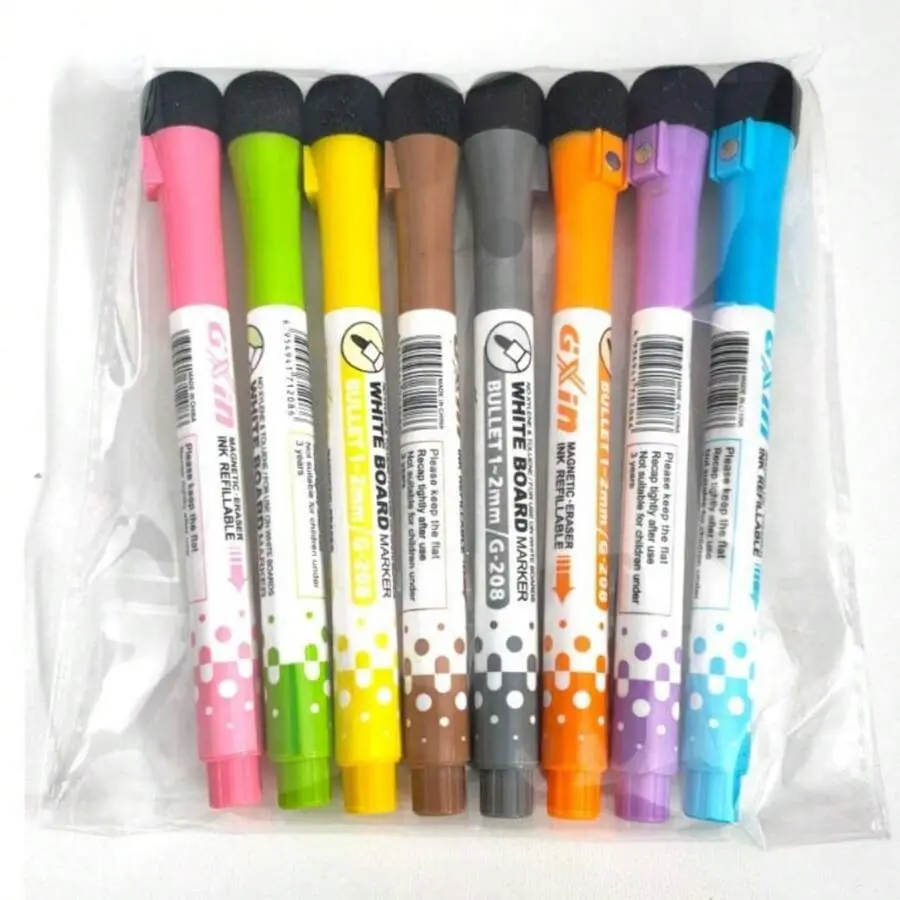 bible markers Magnetic Dry Erase Markers Whiteboard Markers with Ultra Fine Tip Low Odor Markers Bright Colors 8-COUNT