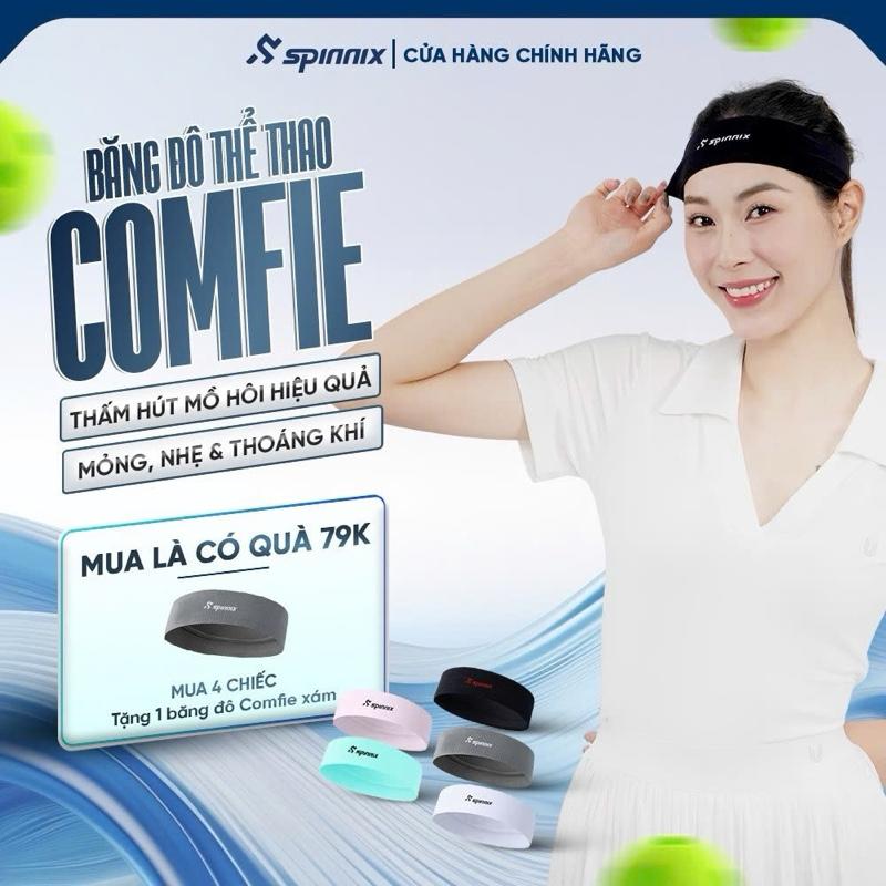  Spinnix Băng Đô Thể Thao Comfie Êm Ái Thấm Hút  Ngăn Mồ Hôi Hiệu Quả Phù Hợp Cho Cả Nam Và Nữ Sử Dụng Trong Bóng Đá Bóng Chuyền Bóng Rổ Cầu Lông Pickleball,... 