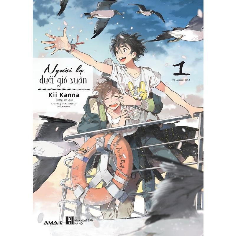 Manga Người Lạ Dưới Gió Xuân Tập 1 L'étranger du zéphyr - Kii Kanna Truyện tranh BL