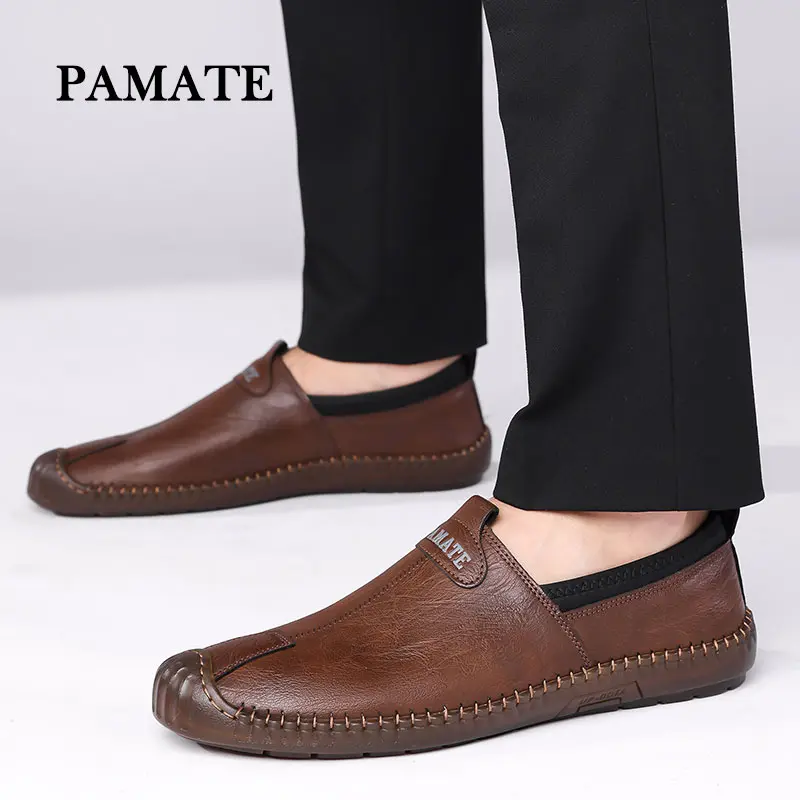 【PAMATE】Sepatu Kerja Formal Pria Ringan Sepatu Ala Korea Nyaman di Kaki,Sepatu Casual Pria Formal Tahan Lama dan Ringan 6