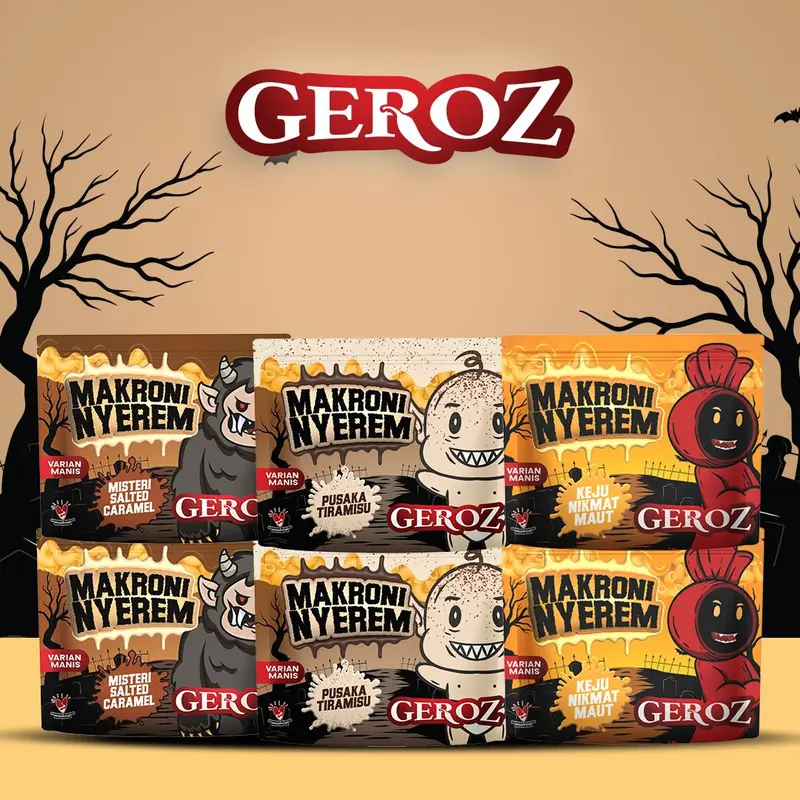 Geroz - Varian Manis - Makroni Nyerem bundling 6 0