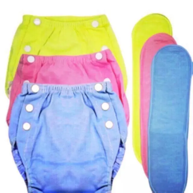 Popok Kain Clodi 1 Set Popok Kain Cuci Ulang Kancing 4