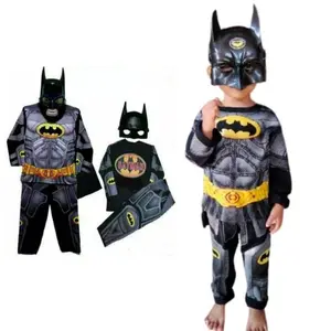 KOSTUM BAJU ANAK BATMAN FREE TOPENG