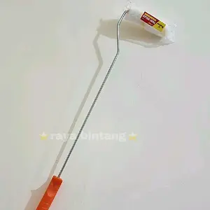 Kuas roll kapal 4 inch cat tembok dinding paint roller mini bulu halus