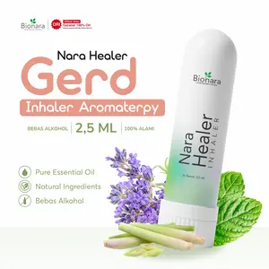 NARA HEALER Inhailer Aromaterapi | Atasi Gerd Lambung inhaler minyak essential Inhaler Anxiety Herbal Anak Ibu Alami Hamil Belah Samping Sinusitis