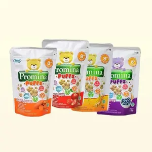 Promina Puff / Puffs Anak / Cemilan Bayi / Pisang Stroberi Apel Bluberi 15g biskuit