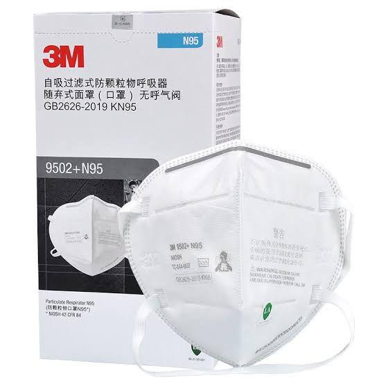 Masker 3M N95 9502+ Isi 50