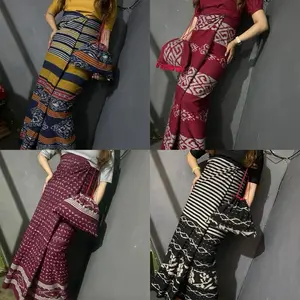 Sarung Tenun Jepara / Sarung Blangket + tas Kain